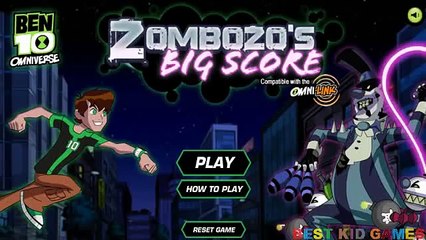 Ben 10 Omniverse Zombozos Big Score ᴴᴰ - Ben 10 Games