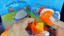 Humpty Dumpty Sat On A Wall |  Nursery Rhymes with toys and surprise egg chansons en anglais pour les enfants