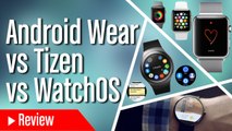 Comparamos Apple Watch con Android Wear y Tizen ¿Cuál es mejor