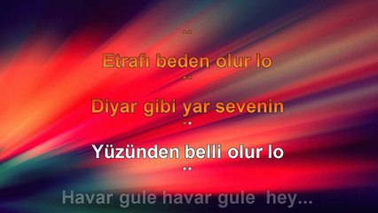 Toprak - Diyarım - (2010) TÜRKÇE KARAOKE