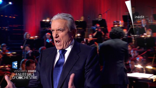 Anne Sinclair présente l'émission Fauteuils d'orchestre