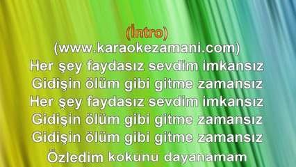 Toprak - Sonum Olsun - (2010) TÜRKÇE KARAOKE