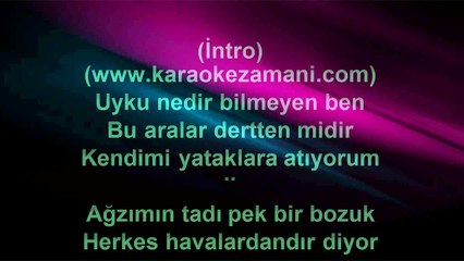 Toygar Işıklı - Korkuyorum - (2013) TÜRKÇE KARAOKE