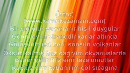 Töre Cengiz - Aşk Kuralı - (2012) TÜRKÇE KARAOKE