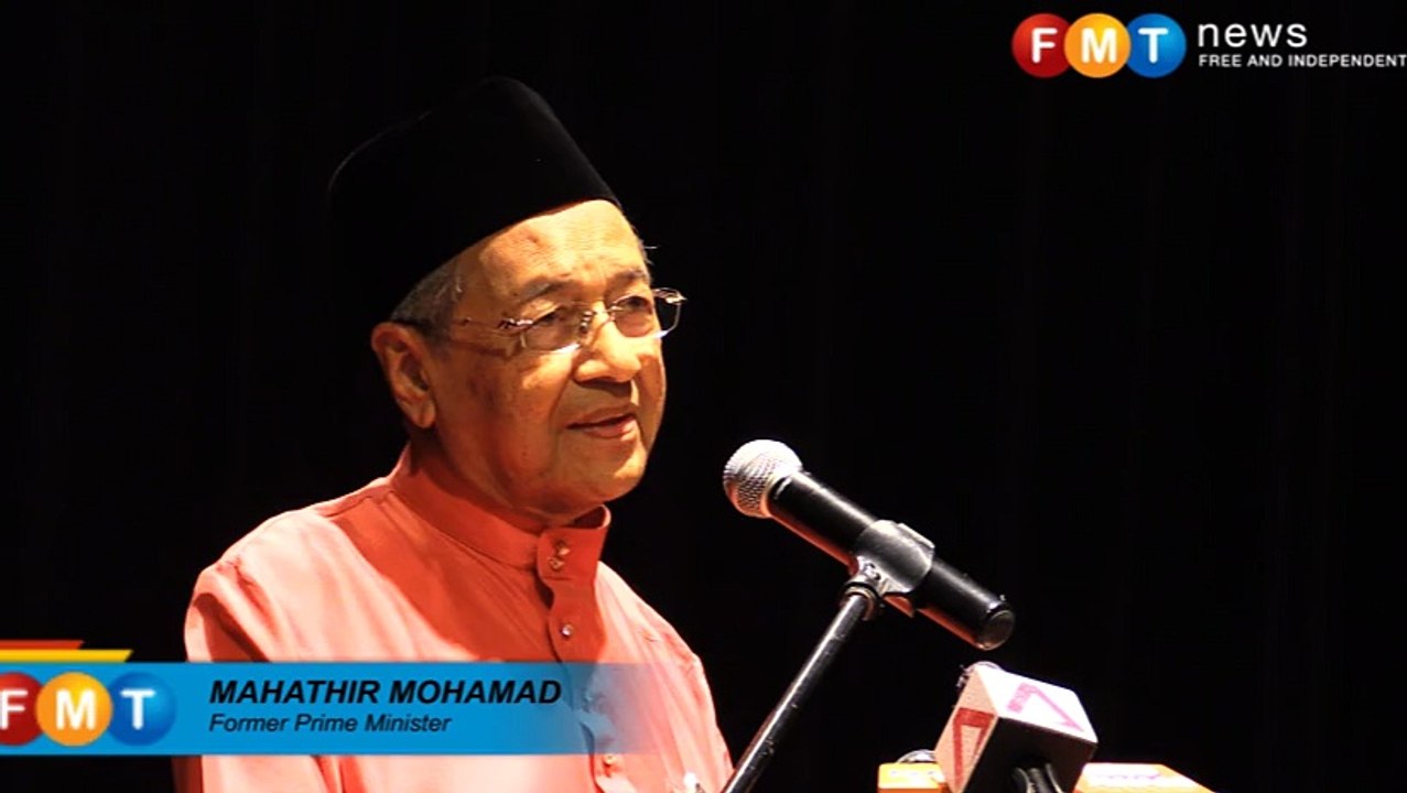 UMNO SUDAH TERBALIK KATA MAHATHIR