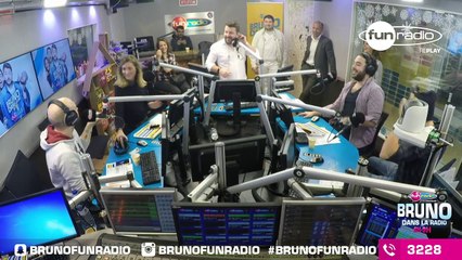 Olivier Dion co-Anime #BrunoFunRadio (10/12/2015) - Best Of en images de Bruno dans la Radio