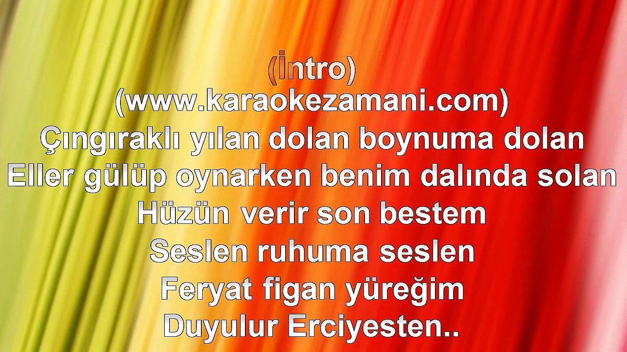 Töre Cengiz - Yasak Hemşerim - (2012) TÜRKÇE KARAOKE