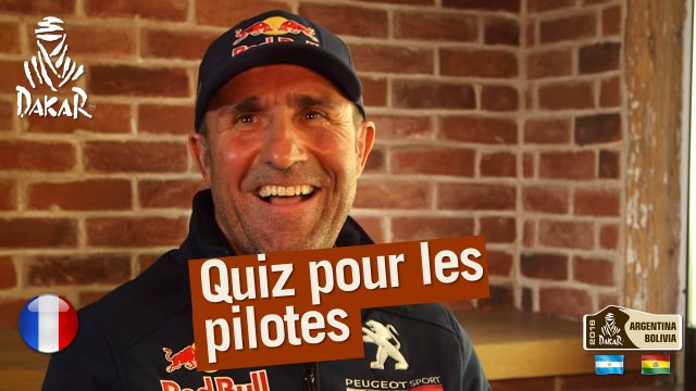 Quiz pour les pilotes - Dakar 2016