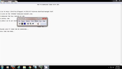 HOW TO DOWNLOAD YOUTUBE VIDEOS VIA IDM