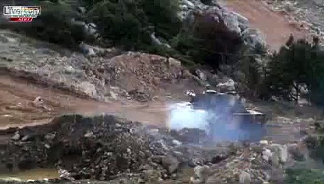 ФАБ-500 ВКС РФ впечатывают в землю боевиков ИГИЛ в горах Латакии: кадры с земли