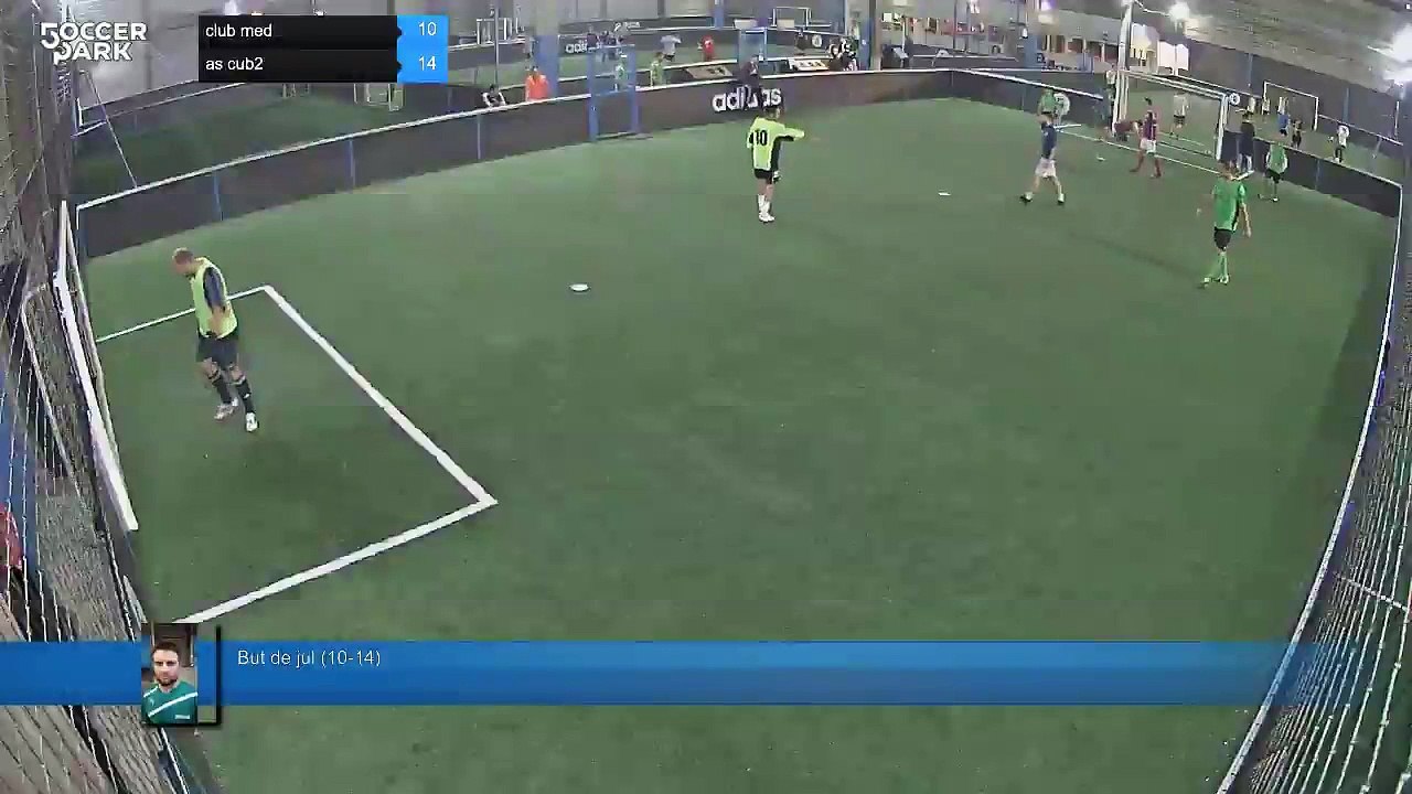 But de jul (10-14) - club med Vs as cub2 - 09/12/15 21:30 - Octobre 2015 Ligue mercredi B