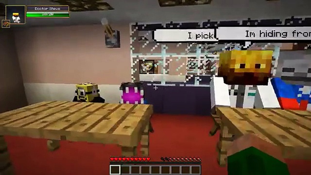 Minecraft School : DISGUISE AS A MOB IN MINECRAFT