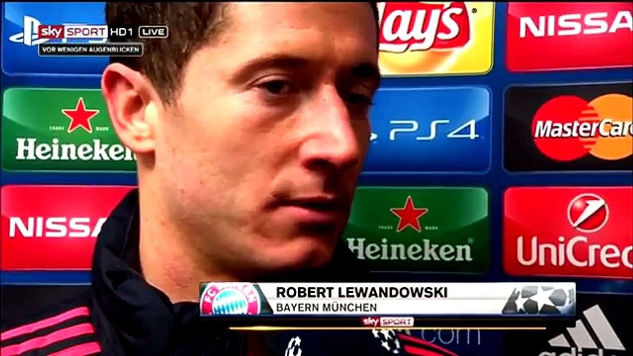 Robert Lewandowski – post-match interview - Dynamo Zagreb v Bayern München