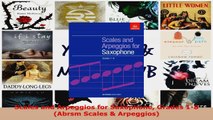 Read  Scales and Arpeggios for Saxophone Grades 18 Abrsm Scales  Arpeggios EBooks Online