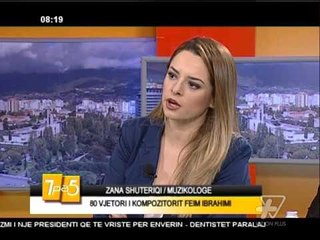 7pa5 - 80 vjetori i kompozitorit Feim Ibrahimi - 10 Dhjetor 2015 - Show - Vizion Plus