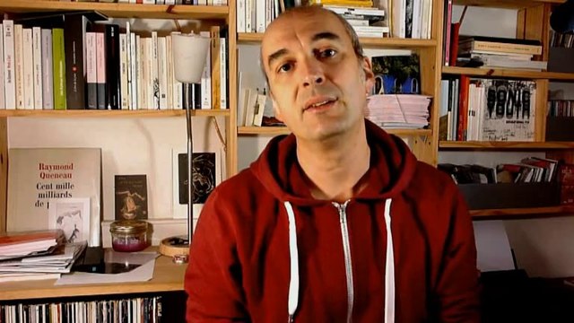 Les remerciement d'Eric Pessan pour le prix NRP littérature jeunesse