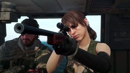 METAL GEAR SOLID V: THE PHANTOM PAIN - Returning Mother Base with "QUIET"