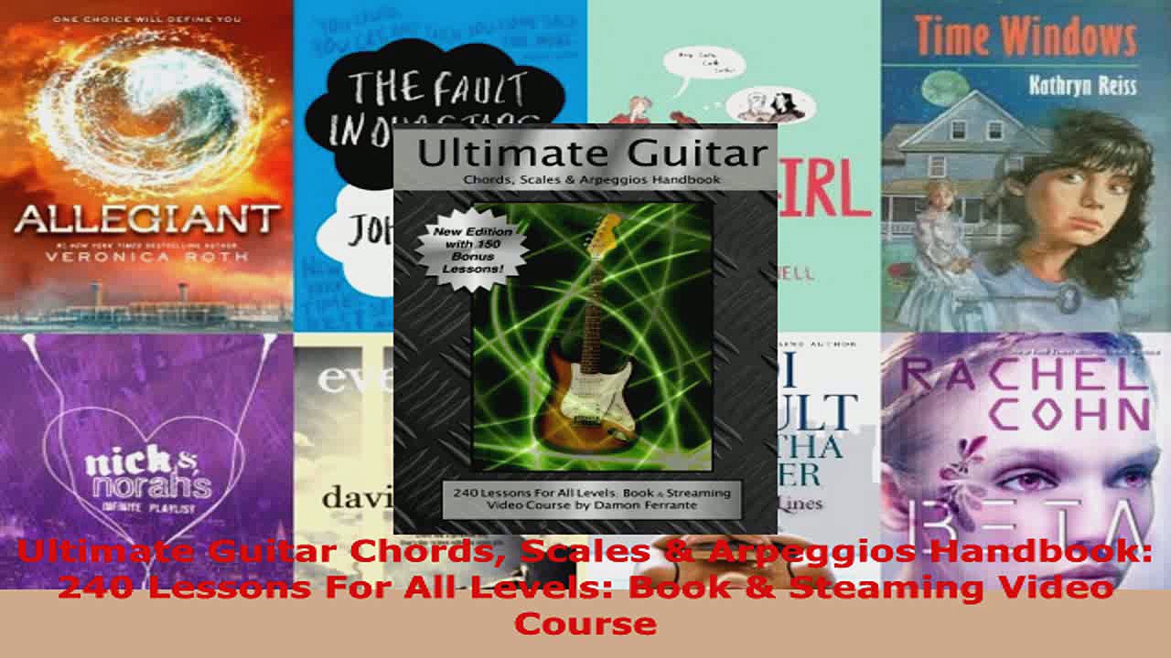 Read  Ultimate Guitar Chords Scales  Arpeggios Handbook 240 Lessons For All Levels Book  PDF Free