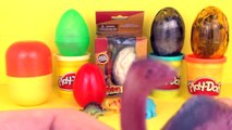 DINOSAURS SURPRISE EGGS Slime Surprises Fossil Egg Disney Good Dinosaur Toys Opening Family Video
