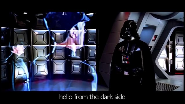 Hello parody from the Dark Side in Star Wars 6 Episodes - Adele Cover
