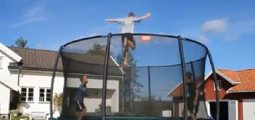 Trambolin eğlencesi kötü bitti