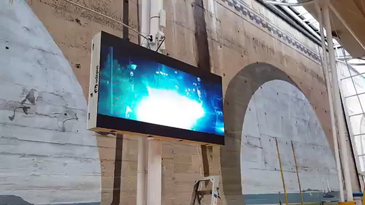 Scoreboard LED Screen. P4 SMD front access