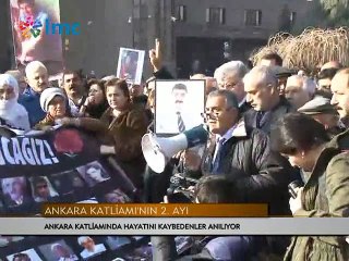 Ankara Katliamı'nda hayatını kaybedenler anıldı