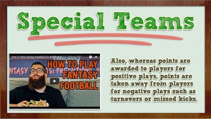 Fantasy Football Who To Start Scoring Configurations