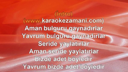 Turgay Başyayla - Hüdayda - 2010 TÜRKÇE KARAOKE