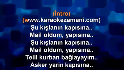 Turgay Başyayla - Şu Kışlanın Kapısına - 2014 TÜRKÇE KARAOKE