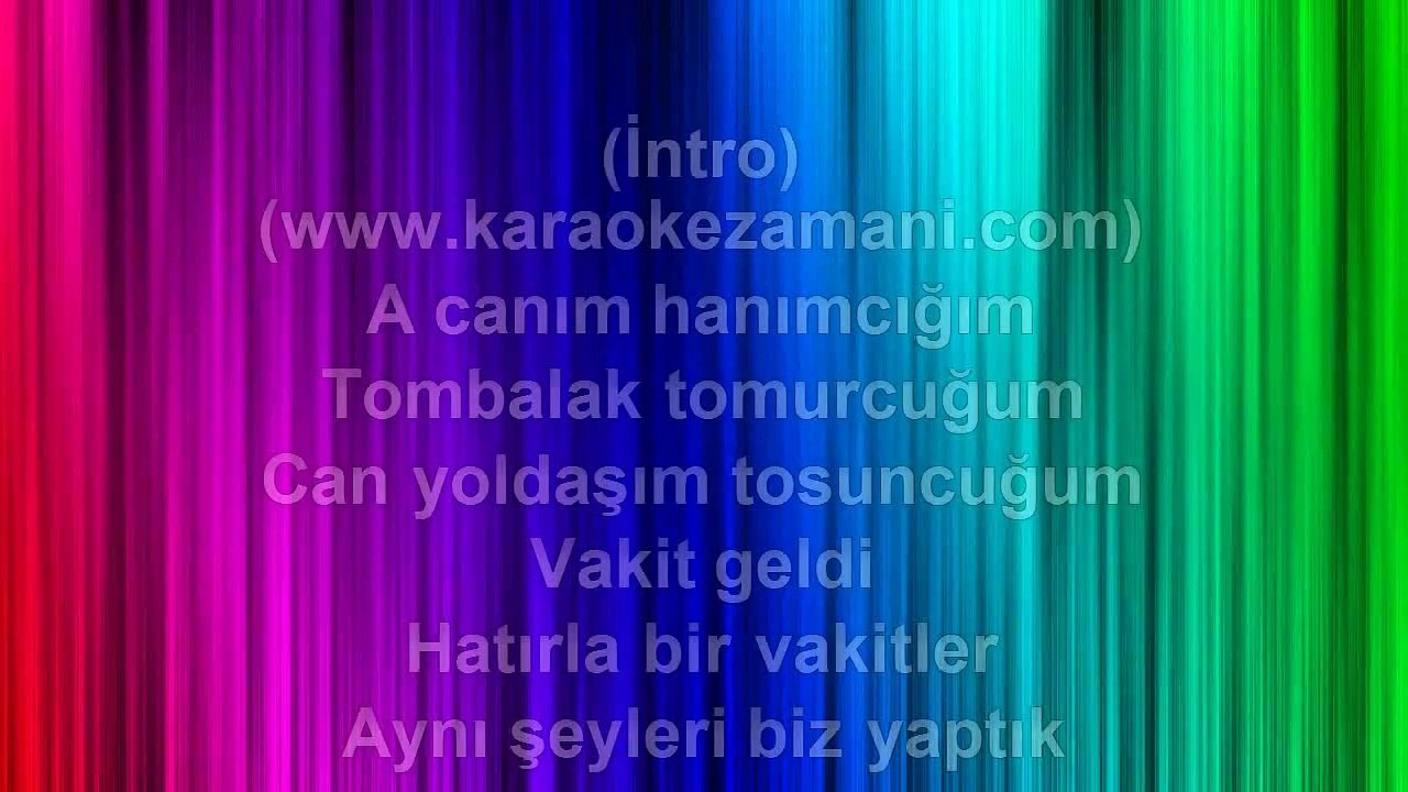 Tülin İle Zafer - Tombalak Tomurcuk - (İlhan Şeşen) - (2013) TÜRKÇE KARAOKE