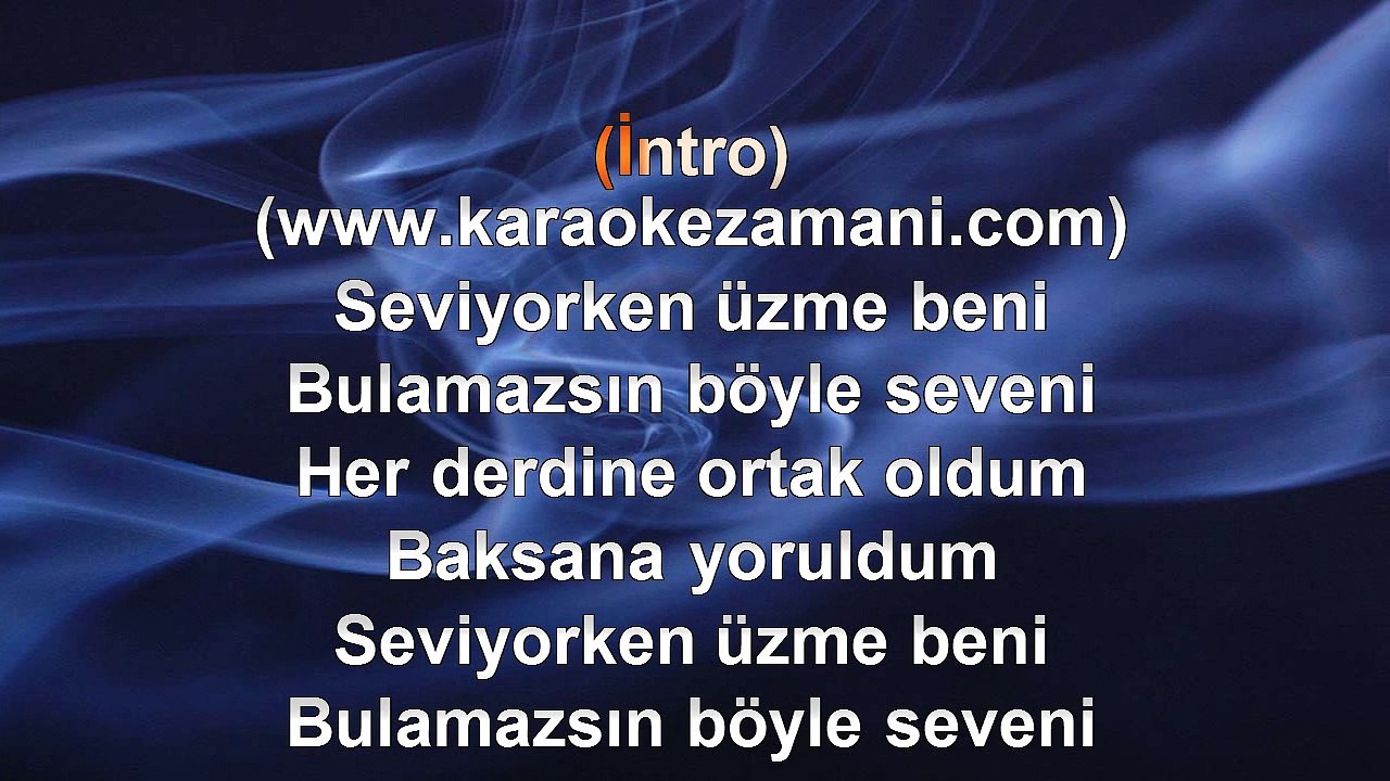 Tülin İle Zafer - Yemin Ettim - (2013) TÜRKÇE KARAOKE