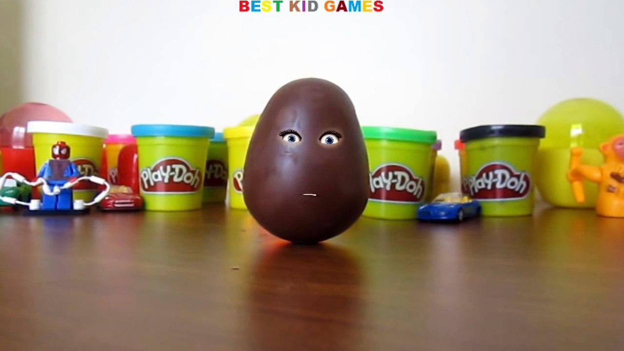 Talking Surprise Egg Sings Finger Family Song Kinder Surprise Nursery Rhymes Best Kid Game