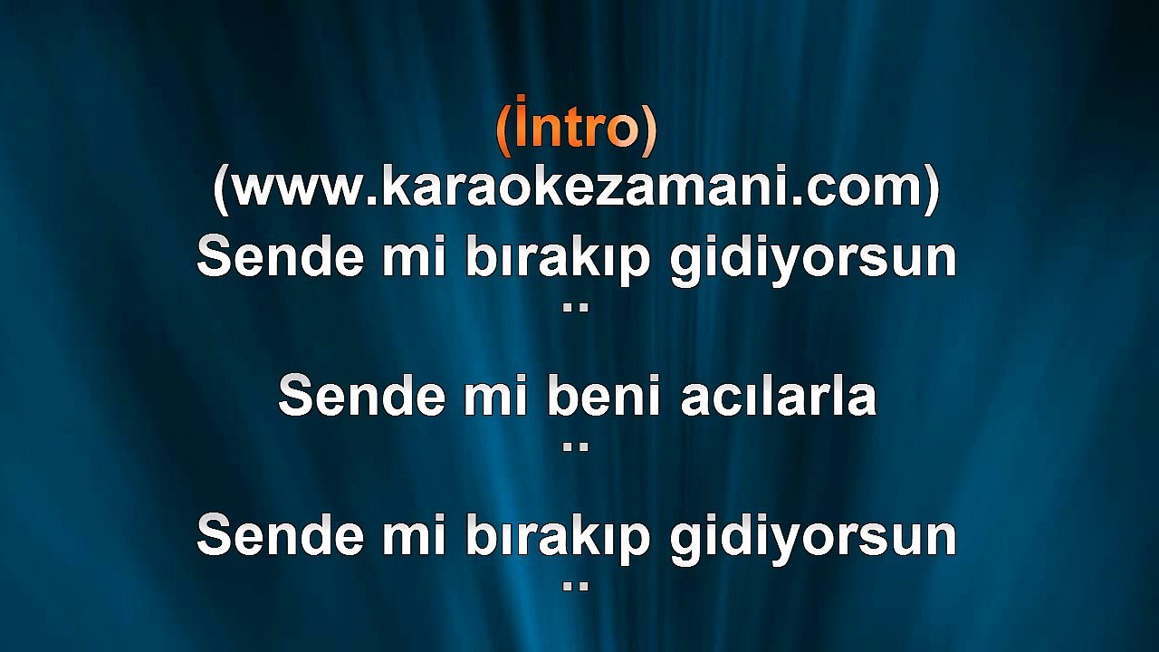 Uğur Baş - Ölüme Beş Kala - 2012 TÜRKÇE KARAOKE