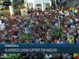 Venezuela: Chavistas Rally Behind Maduro at Presidential Residence