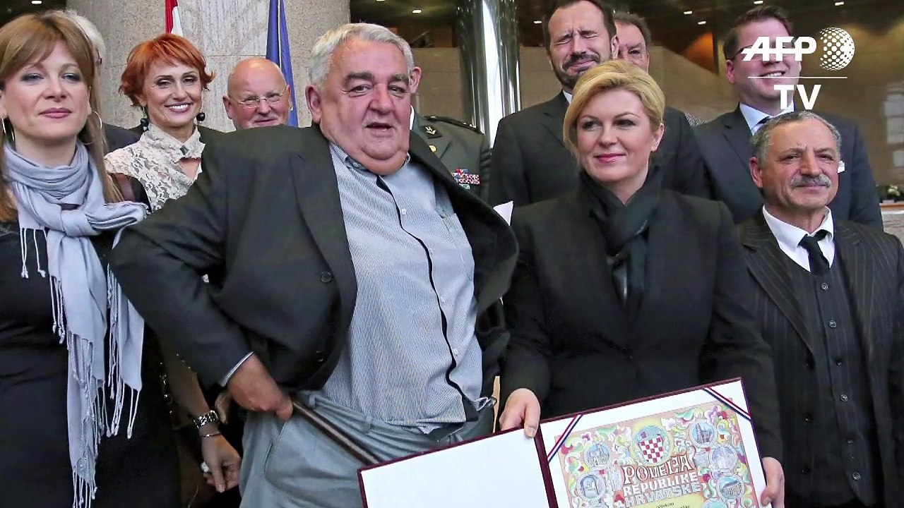 Hose runter bei der Preisverleihung