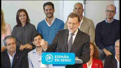 Rajoy critica a quienes quieren llegar a presidente en un cuarto de hora