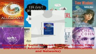 Read  Computational Social Network Analysis Trends Tools and Research Advances Computer EBooks Online