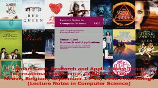 Read  Smart Card Research and Applications Third International Conference CARDIS98 Ebook Free