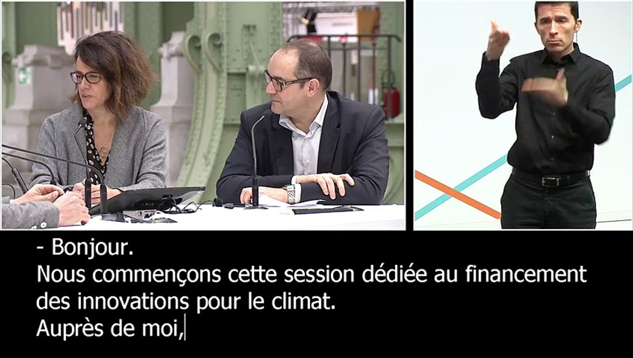 INNOVATIONS POUR LE CLIMAT : QUELS FINANCEMENTS ?