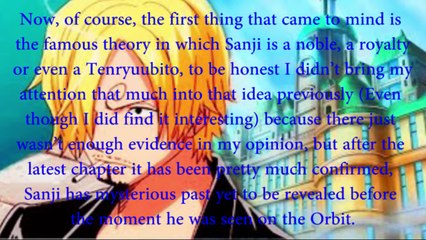 One Piece Sanji is a Tenryuubito !!! ??