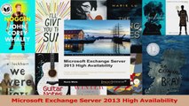 Download  Microsoft Exchange Server 2013 High Availability PDF Free