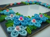 Quilling Made Easy # Quilling Teary loops flower using Comb -Paper Art comb Quilling_26