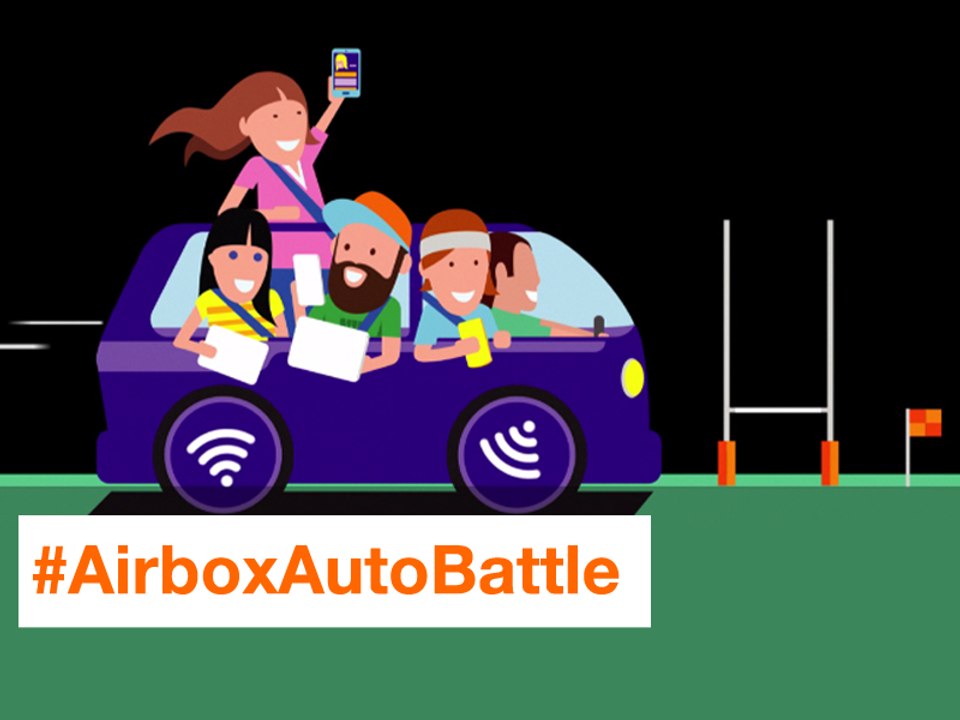 Airbox Auto - #AirboxAutoBattle - Orange