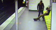 Quand un voleur sauve sa victime tombée sur les rails