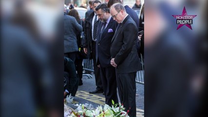 Attentats de Paris - Albert de Monaco : gerbe de fleurs et émotion devant le Bataclan