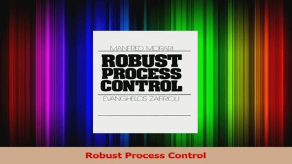 PDF Download  Robust Process Control Download Full Ebook
