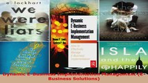 Read  Dynamic EBusiness Implementation Management EBusiness Solutions Ebook Free