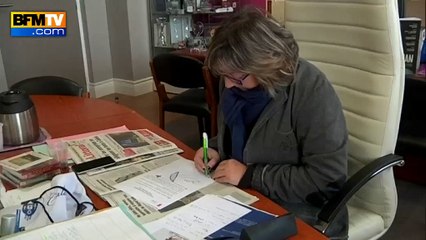 La maire de Calais affirme que "Marine Le Pen ment" sur les laisser-passer