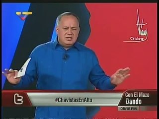 Diosdado Cabello ahora les mete psicoterror a los venezolanos